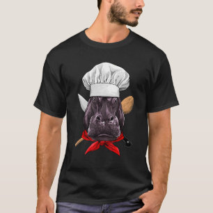 Camiseta Restaurante Hippopotamus Chef Cocina Gastronómica 