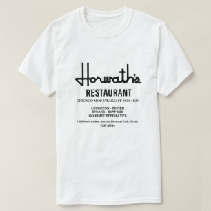 Camiseta Restaurante Horwath's, Parque Elmwood, Illinois