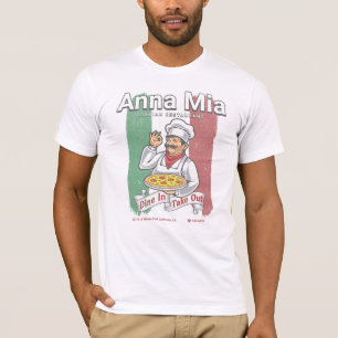 Camiseta Restaurante italiano Anna Mia - Dolor de época