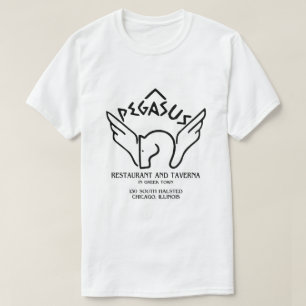 Camiseta Restaurante Pegasus y Taverna, Chicago, IL