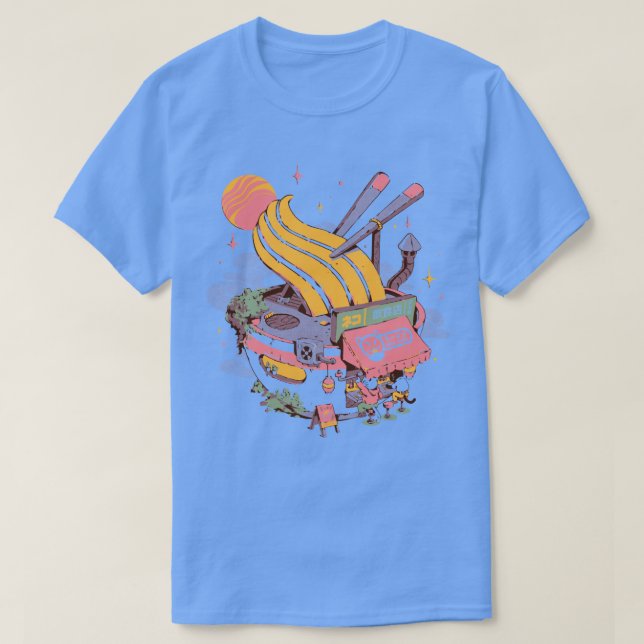 Camiseta Restaurante Ramen Bowl (Diseño del anverso)