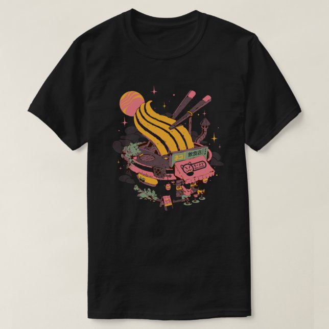 Camiseta "Restaurante Ramen Bowl" par ilustrata (Diseño del anverso)