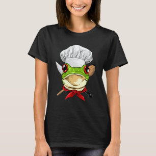 Camiseta Restaurante Rana Chef Cocina Cocinero Culinario Co