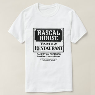 Camiseta Restaurante Rascal House, pagarés, IL