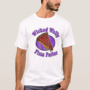 Camiseta Restaurante Retro Wicked Wally's Pizza
