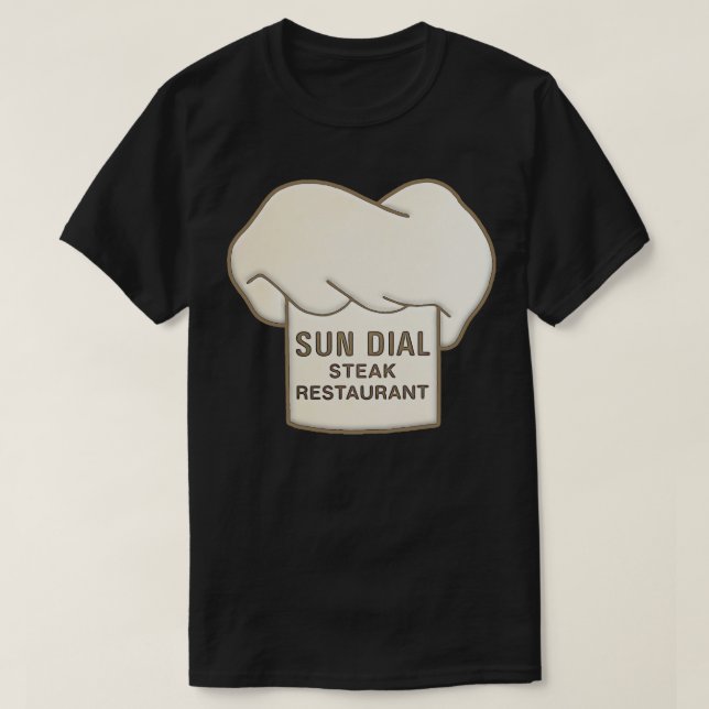 Camiseta Restaurante Sun Dial Steak Atlanta TShirt (Diseño del anverso)