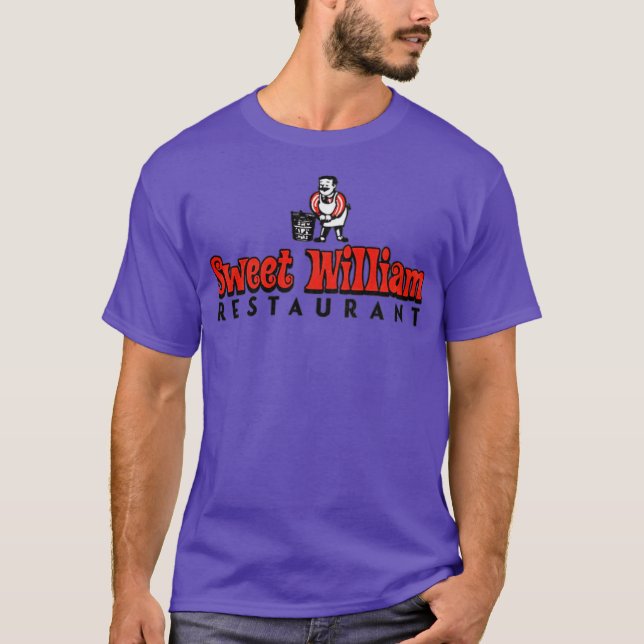 Camiseta Restaurante Sweet William (Anverso)