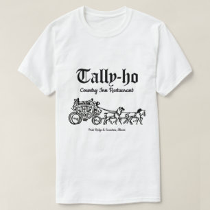Camiseta Restaurante Tally-Ho, Park Ridge & Evanston, IL