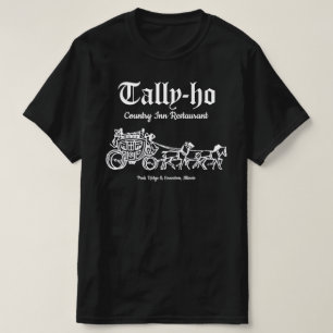 Camiseta Restaurante Tally-ho, Park Ridge & Evanston, IL