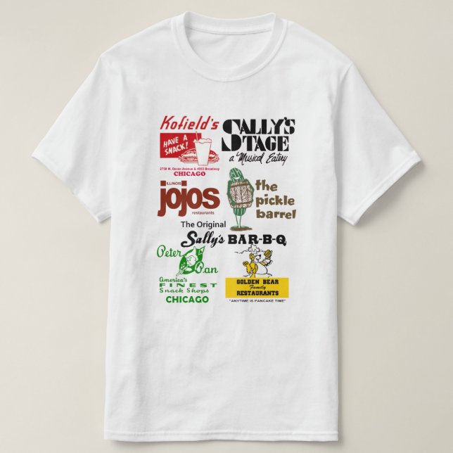 Camiseta Restaurantes comunitarios de West Ridge de Chicago (Diseño del anverso)