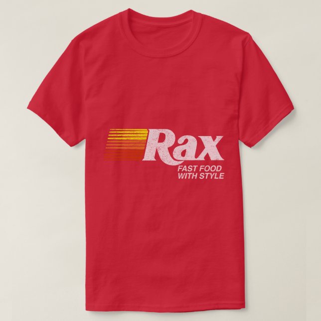 Camiseta Restaurantes Rax 1 (Diseño del anverso)