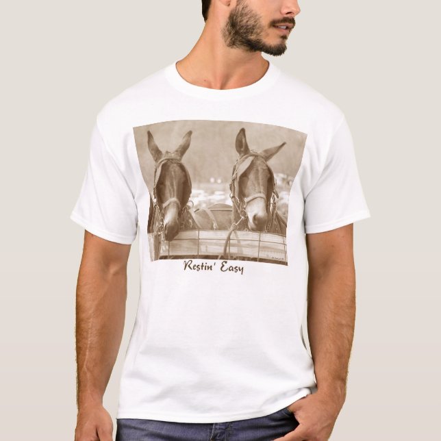 Camiseta Restin fácil (Anverso)