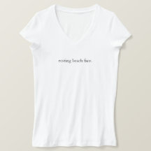 Resting Beach Face Statement Tee