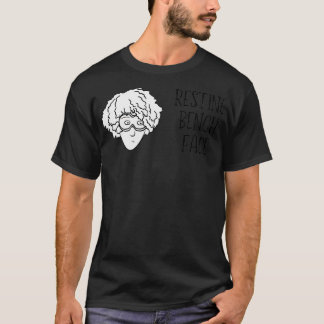 Camiseta Resting Bench Face Afro Mono