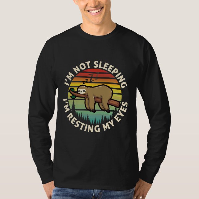 Camiseta Resting Sloth (Anverso)