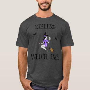 Camiseta Resting Witch divertida Halloween Beauty