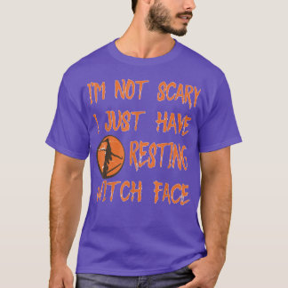 Camiseta Resting Witch Face Funny Halloween