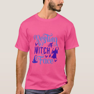 Camiseta Resting Witch Face Funny Halloween Costume