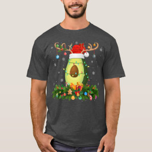 Camiseta Resto de la fruta de aguacate Rata Santa Hat Aguac