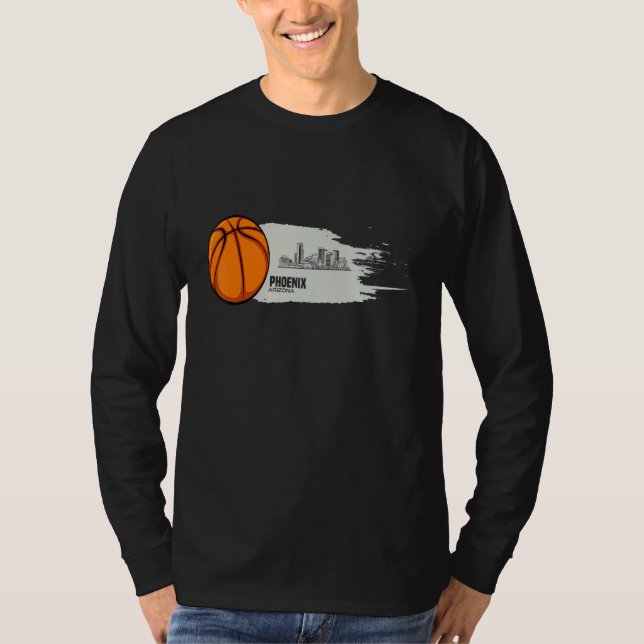 Camiseta Resto de la línea aérea Phoenix Basketball B-Ball  (Anverso)