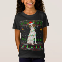 Resto de Navidad Santa Hat Bretaña Perro español f
