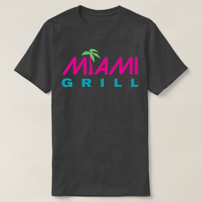 Camiseta Resto Sandwich Miami Subs Grill (Diseño del anverso)