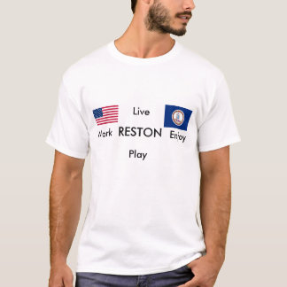 Camiseta Reston, Virginia
