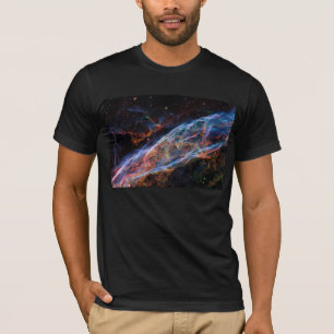 Camiseta Restos de Supernova de la Nebulosa del Velo Telesc