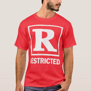 Camiseta Restringido R Película Nocturno Niños Popco
