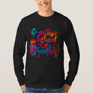 Camiseta Restro Goodbye School Hello Summer Last Day