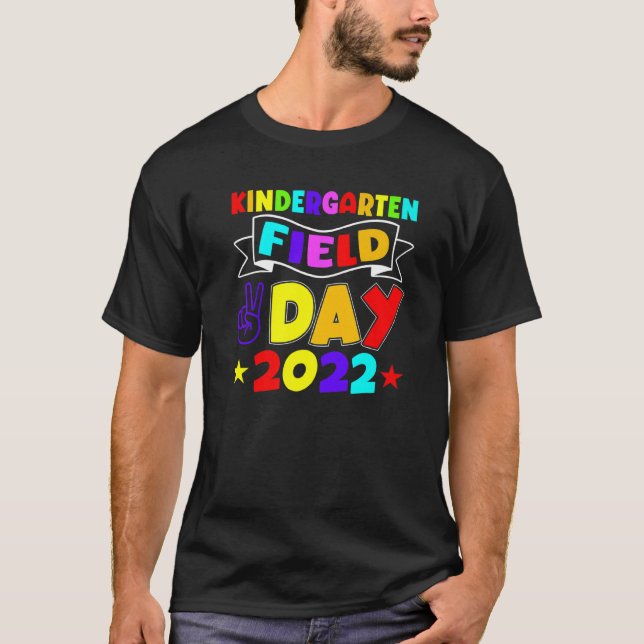 Camiseta Restro Kindergarten Field Day 2022 (Anverso)