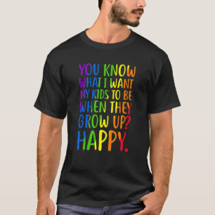 Camiseta Restro Lgbt Awareness Parents Mom Dad Gay Pride