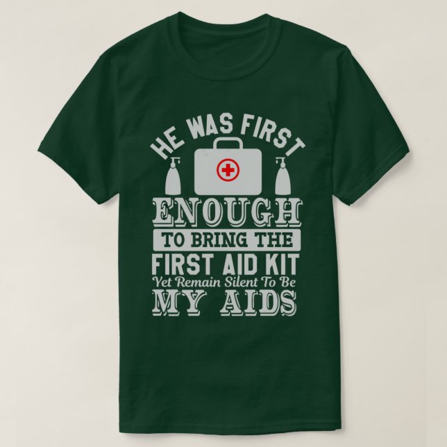 Camiseta resucitación de emergencia paramédica de primeros  (Diseño del anverso)