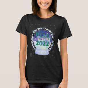 Camiseta Resuelto de problemas 2022 Temporada de nieve vint