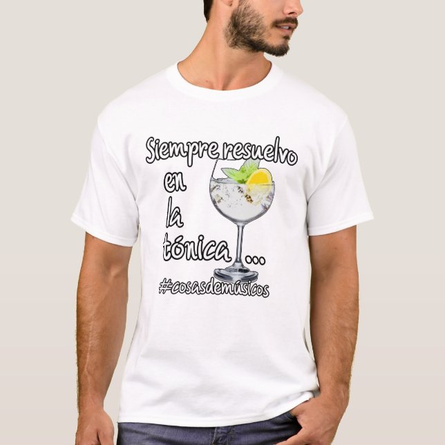 Camiseta Resuelvo en la tónica (Anverso)
