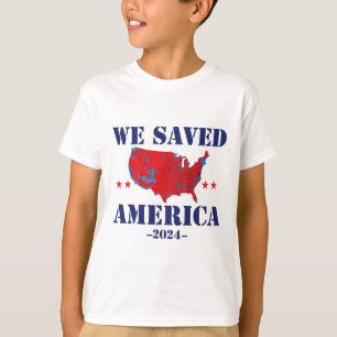 Camiseta Resultados de las elecciones de 2024 de Trump