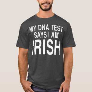 Camiseta Resultados de las pruebas de ADN en el tejido ant
