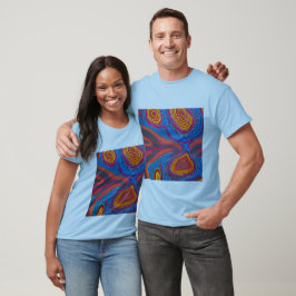 Camiseta Resumen aborigen Art Vol. 03