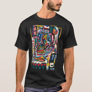 Camiseta Resumen africano de arte de graffiti de cara a car
