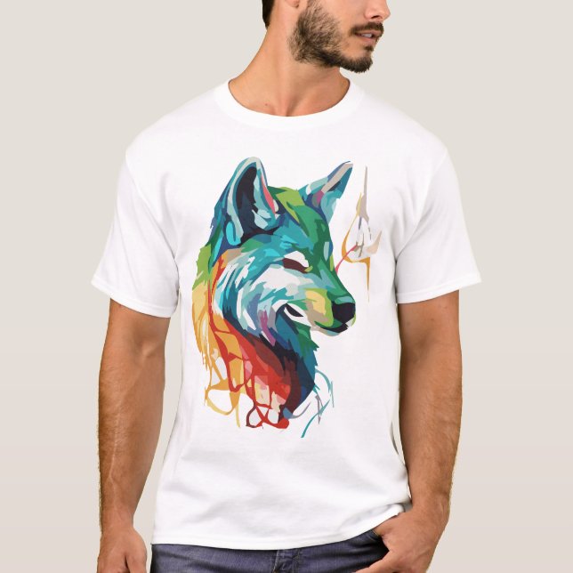 Camiseta Resumen-animal-digital-vector-art-11210233-307 (Anverso)