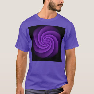 Camiseta Resumen Antecedentes Espirales suaves IV