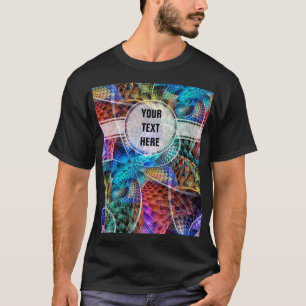 Camiseta Resumen Apofisis Fractal X + tu texto