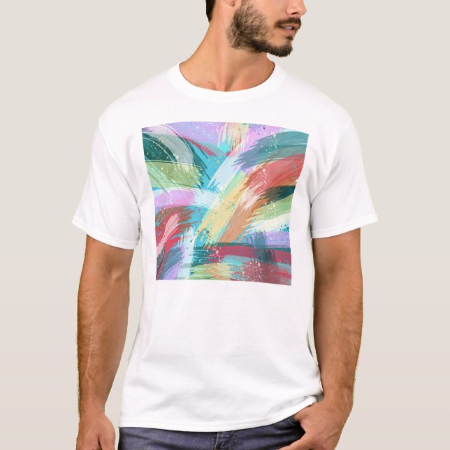 Camiseta Resumen Art Pastel (Anverso)