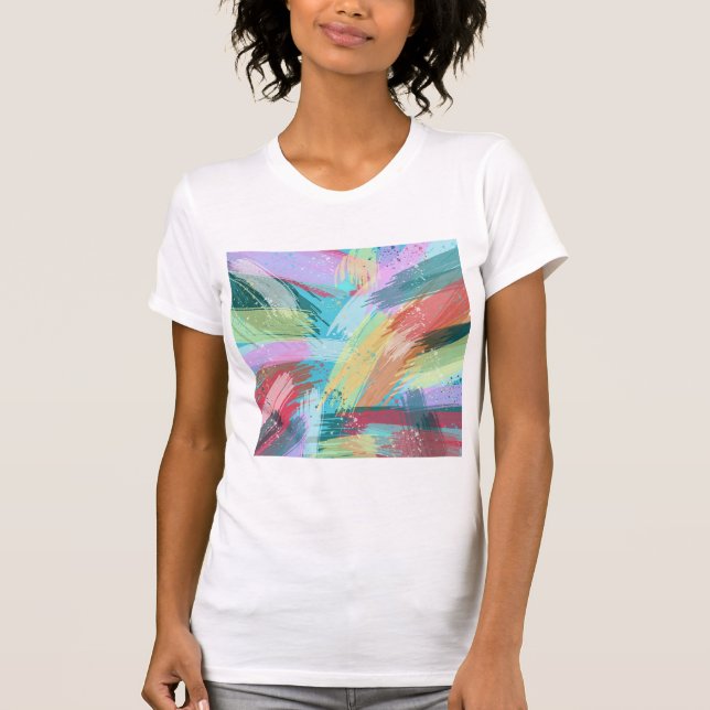 Camiseta Resumen Art Pastel (Anverso)