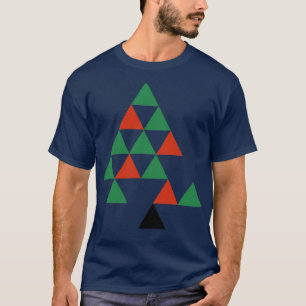 Camiseta Resumen Bauhaus Árbol de Navidad