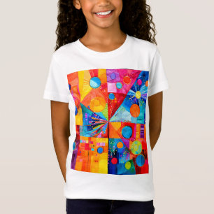 Camiseta Resumen colorido brillante