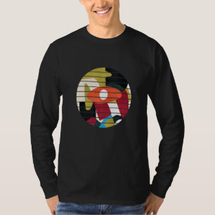 Camiseta Resumen colorido de todos los ojos