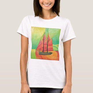 Camiseta Resumen cubano de arte geométrico