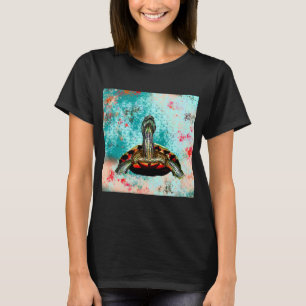 Camiseta Resumen de arte de tortuga