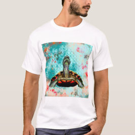Camiseta Resumen de arte de tortuga